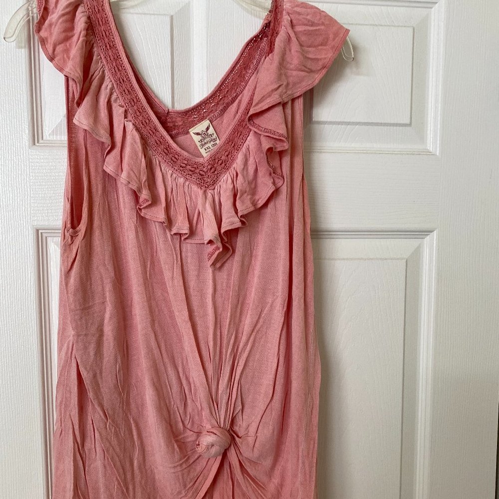 Peach Blouse